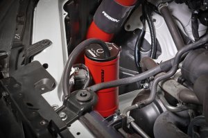 Subaru STI Coolant Overflow Tank - Perrin Performance - Red - `04-`21